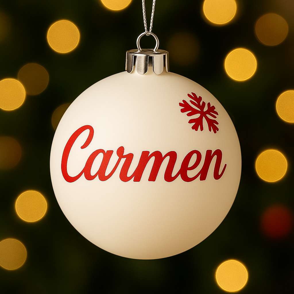 Bolas De Navidad XL Personalizadas
