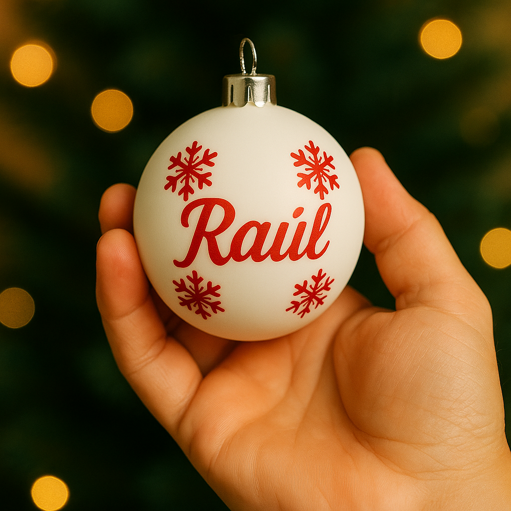 Bolas De Navidad XL Personalizadas